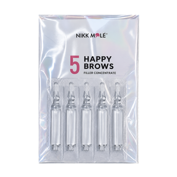 Botox eyebrows Nikk Mole Happy Brows Filler Concentrate  HB-3/5 | Makeup Meeteora Beauty